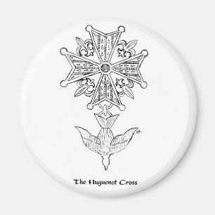 Aimant croisé Huguenot
