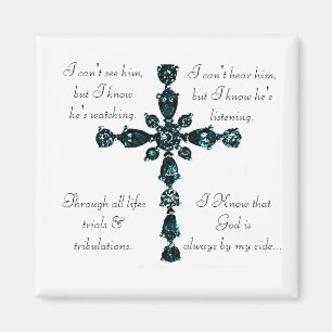 Aimant croisé religieux