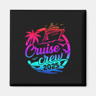 Aimant Croisière 2025 Voyage d'été Vacances amusant Match