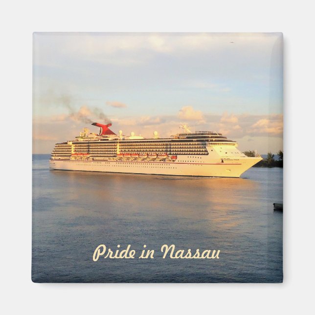 Aimant Croisière à Nassau (Devant)
