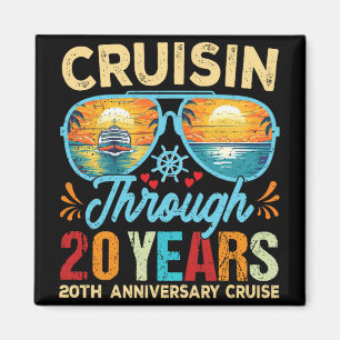 Aimant Croisière à travers 20 ans 20e anniversaire de Mar