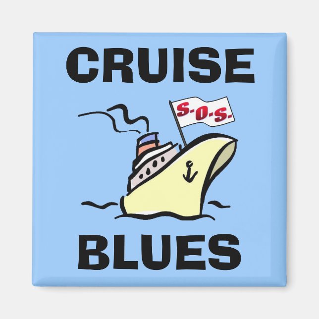 Aimant Croisière Blues - Carnaval Splendor (Devant)