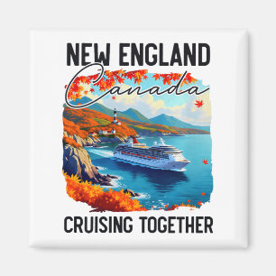 Aimant Croisière Canada Nouvelle-Angleterre, Croisière en