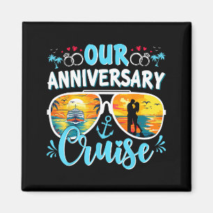 Aimant Croisière d'anniversaire mari femme couples croisi