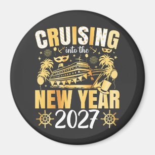 Aimant Croisière dans le Cercle de la Nouvelle Année 2027