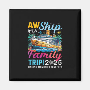 Aimant Croisière de correspondance familiale Aw Bateau C'
