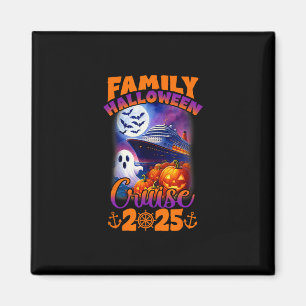 Aimant Croisière de Halloween en famille 2025 Amusement p