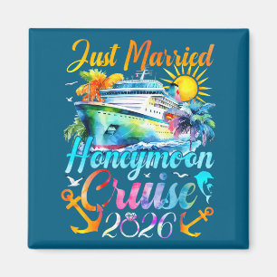 Aimant Croisière de lune de miel pour couples assortis 20