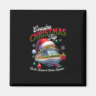Aimant Croisière de Noël Navire Correspondant Cousins Voy