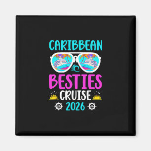 Aimant Croisière des Meilleures Amies des Caraïbes 2026 C