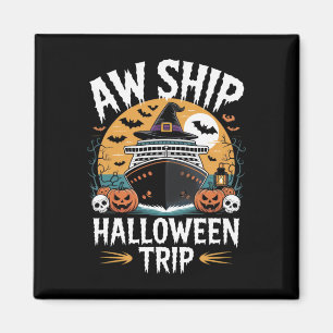 Aimant Croisière d'Halloween pour les amateurs de frisson