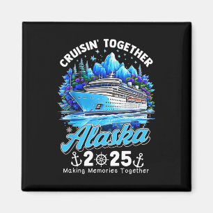 Aimant Croisière en famille en Alaska 2025 Croisière en A