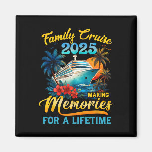 Aimant Croisière en famille Vacances d'été 2025 Réunion d