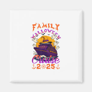 Aimant Croisière familiale Halloween 2025 tenue de famill