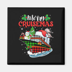 Aimant Croisière familiale Merry Cruisemas Noël Amusement