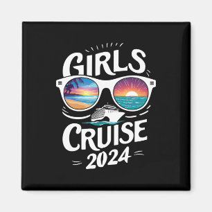 Aimant Croisière Filles 2024 Vacances Amoureux