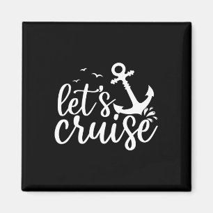 Aimant Croisière pour hommes femmes enfants vacances été 