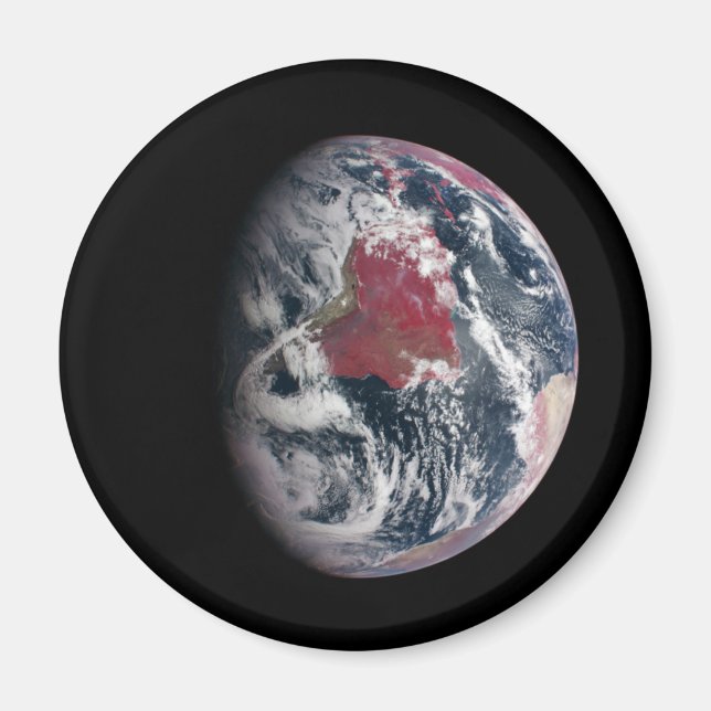 Aimant Croissance plante Sur La Planète Terre. (Devant)