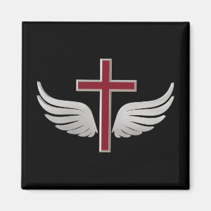 Aimant Croix chrétienne