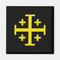 Croix de Jérusalem Croix quintuple du Christ
