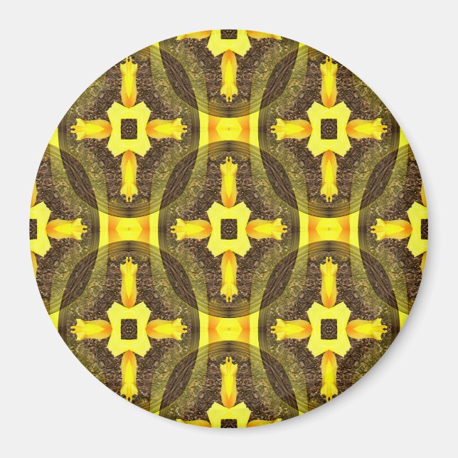 Aimant Croix de jonquille..... (Devant)