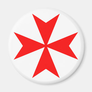 Aimant Croix de Malte