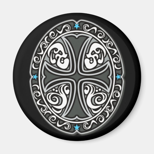 Aimant CROIX D'Emblème (Devant)