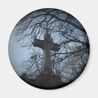 Aimant Croix-tombe gothique abritée