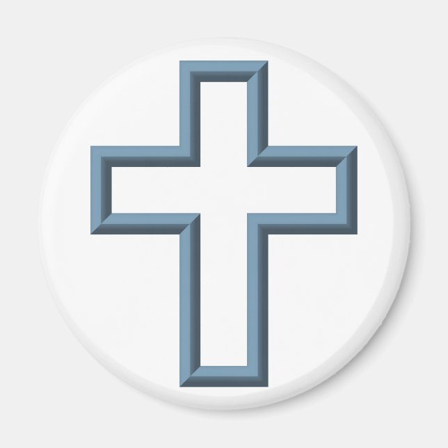 Aimant Croix vide (Devant)