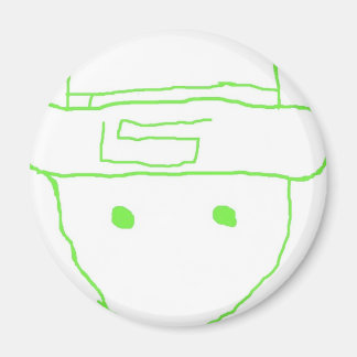 Aimant Croquis d'amateur Leprechaun