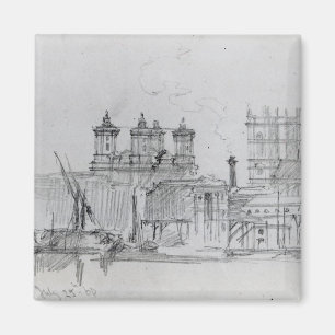Aimant Croquis de Westminster, 1860