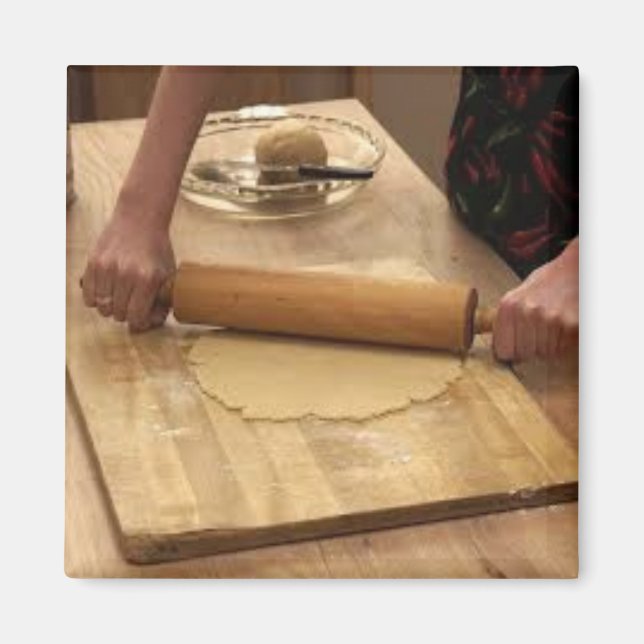 Aimant Croûte à tarte roulante (Devant)