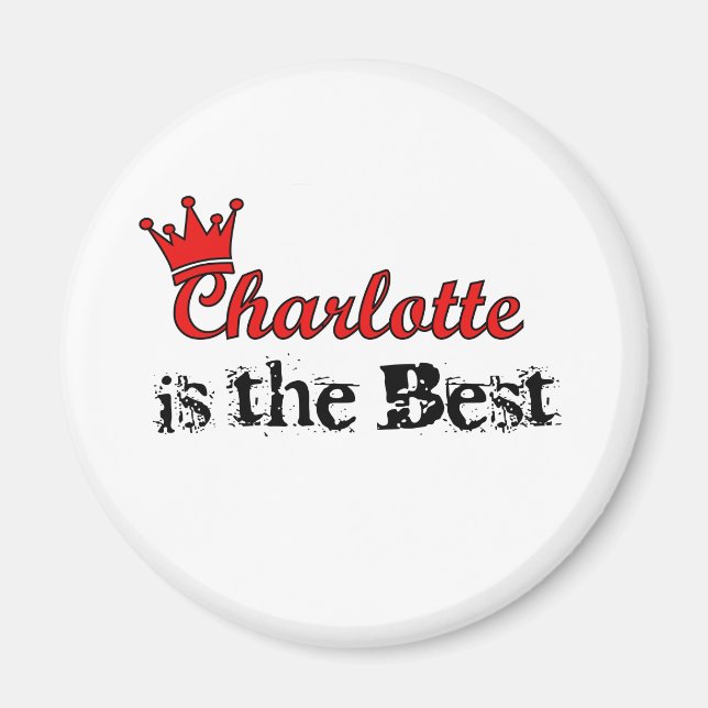 Aimant Crown Charlotte (Devant)