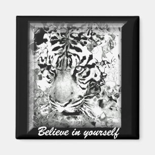 Aimant Croyez au Yourself_Magnet_by Elenne Boothe