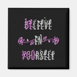 Aimant Croyez En Vous-Même Message Positif Inspirationnel