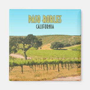 Aimant Cru de vignoble de Paso Robles la Californie