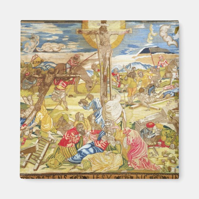 Aimant Crucifixion, 1609 (broderie) (Devant)