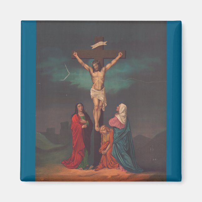 Aimant Crucifixion de Jésus-Christ (Devant)