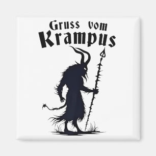 Aimant Cruss Vom Krampus Noël Noël Noël Noël Diable Éffra