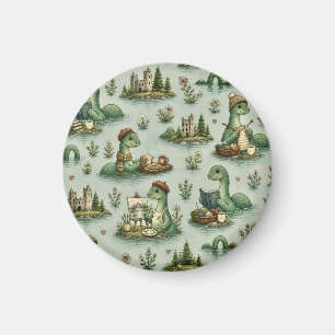 Aimant Cryptides cosy Nessie Monstre du Loch Ness loisirs