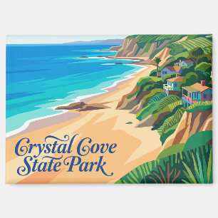 Aimant Crystal Cove State Park Californie
