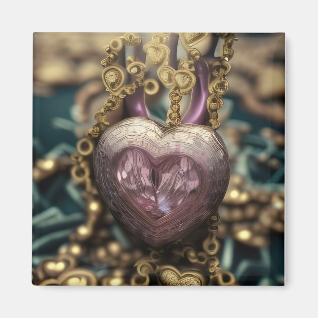 Aimant Crystal Heart Amulet (Devant)