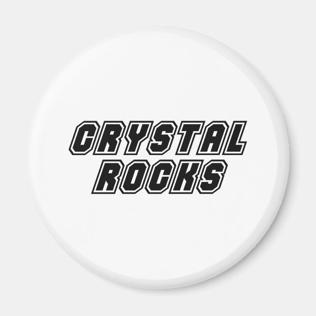 Aimant Crystal Rocks (Devant)