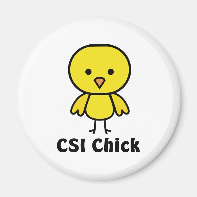 Aimant CSI Chick (Devant)