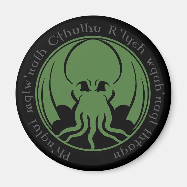 Aimant Cthulhu (Devant)