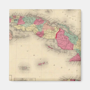 Aimant Cuba, la Jamaïque et Porto Rico