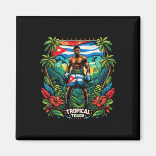 Aimant Cubain Boxe Tropical Tough