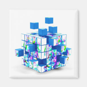 Aimant cube magique drôle