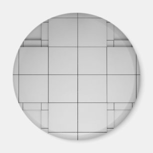 Aimant Cubes Abstraits