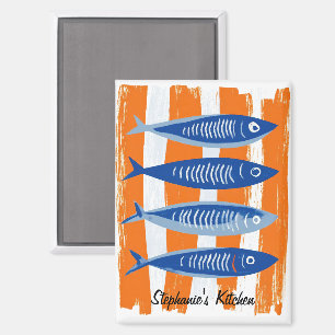 Aimant Cuisine de poisson personnalisée moderne 